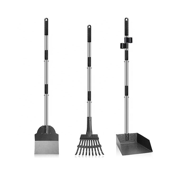 Sohpety Plastic Handle Metal Pet Dog Pooper Poop Waste Picker Scooper Dog Poop Portable