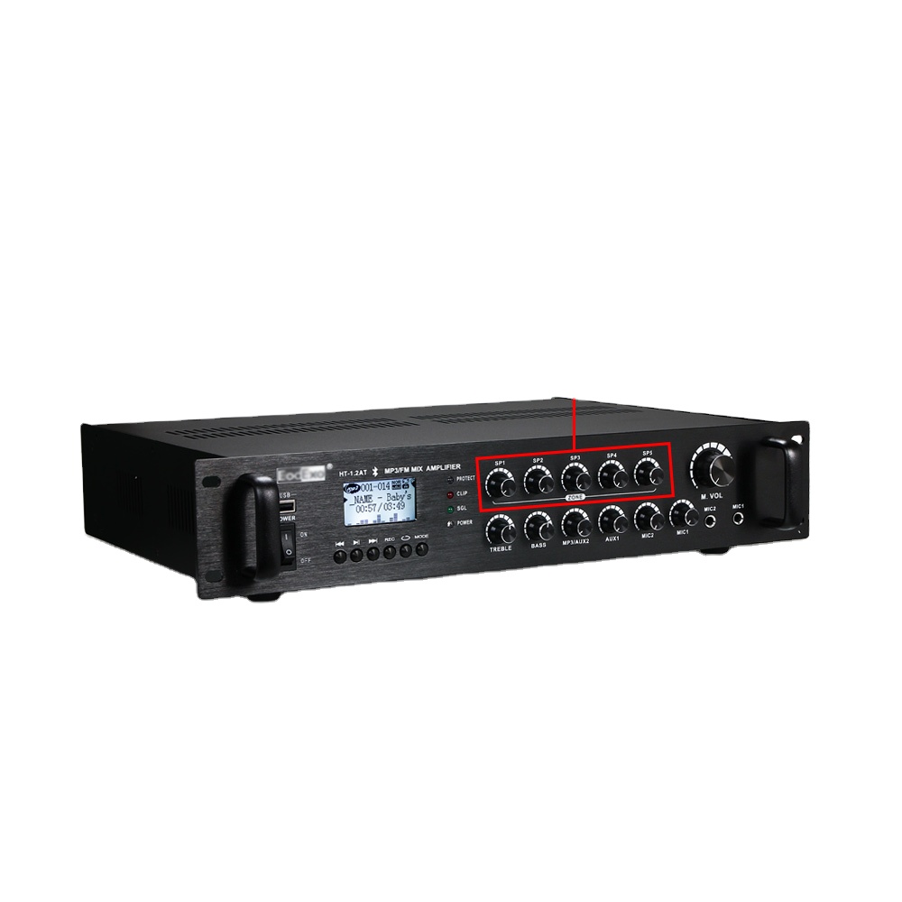 Oupushi HT-2.4AT-TD202 240 Вт 40 Гц-18 кГц поддержка усилителя качества звука bluetooth/USB HIFI с широким покрытием