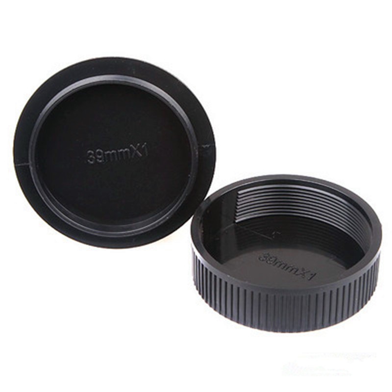 camera Body cap + Rear Lens Cap sets for leica M39 L39 39mm Screw Mount with tracking number