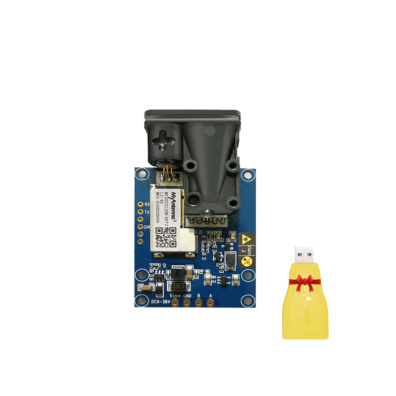 Датчик лазерного расстояния PANFEE для Arduino, 10 м, 20 м, TTL, RS232, RS485, 12 В