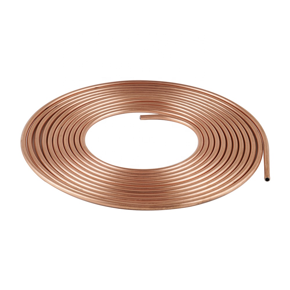 Automobile Parts 25 Foot 1/4'' OD Coil Roll Steel Zinc & Copper Nickel Brake Pipe Hose Line Tubing # 9124B00102