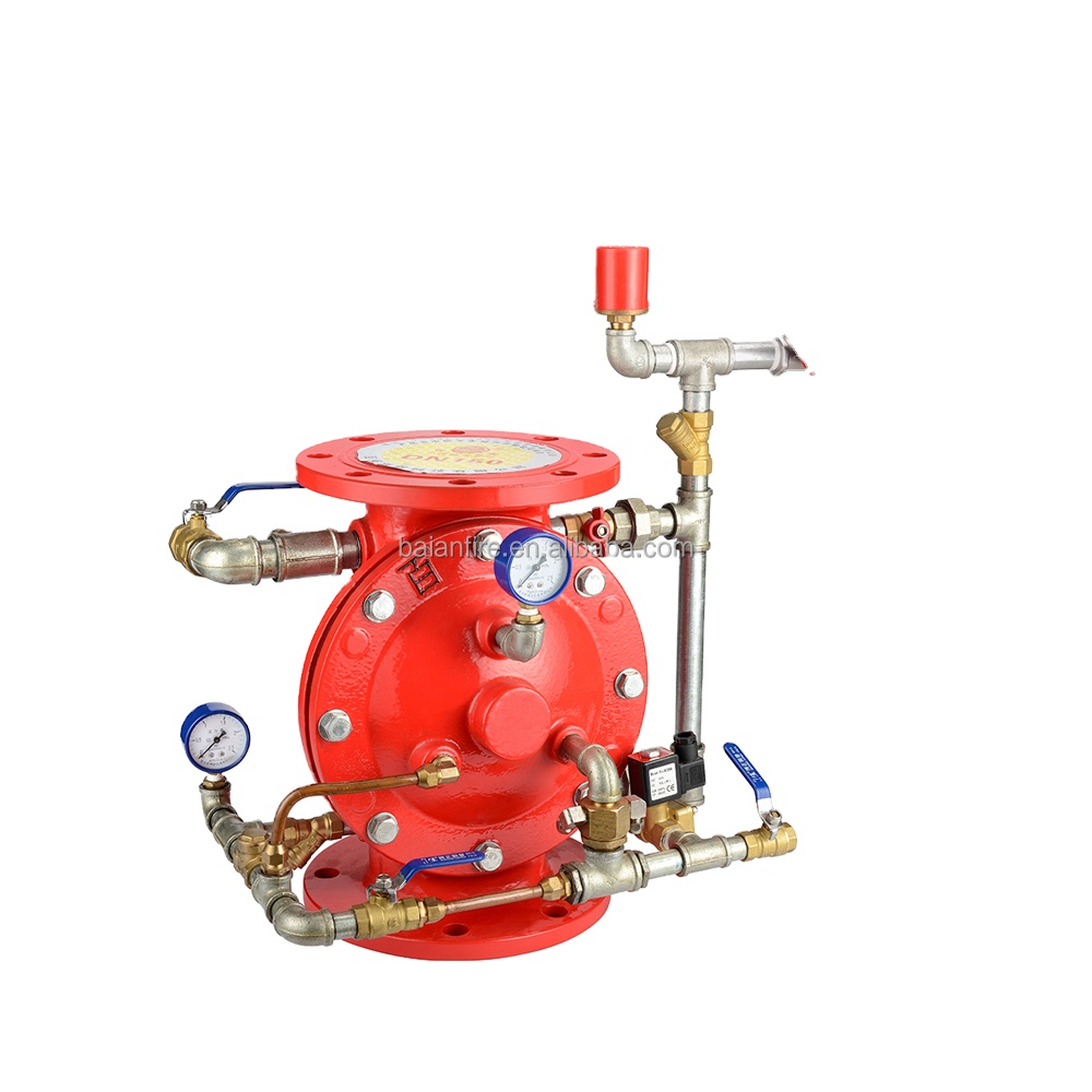Automatic fire alarm system deluge valve DN100