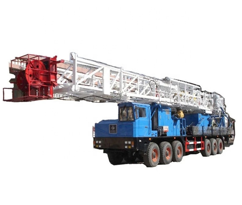 XJ650 650hp 120 тонн грузовик workover rig для нефтяных скважин