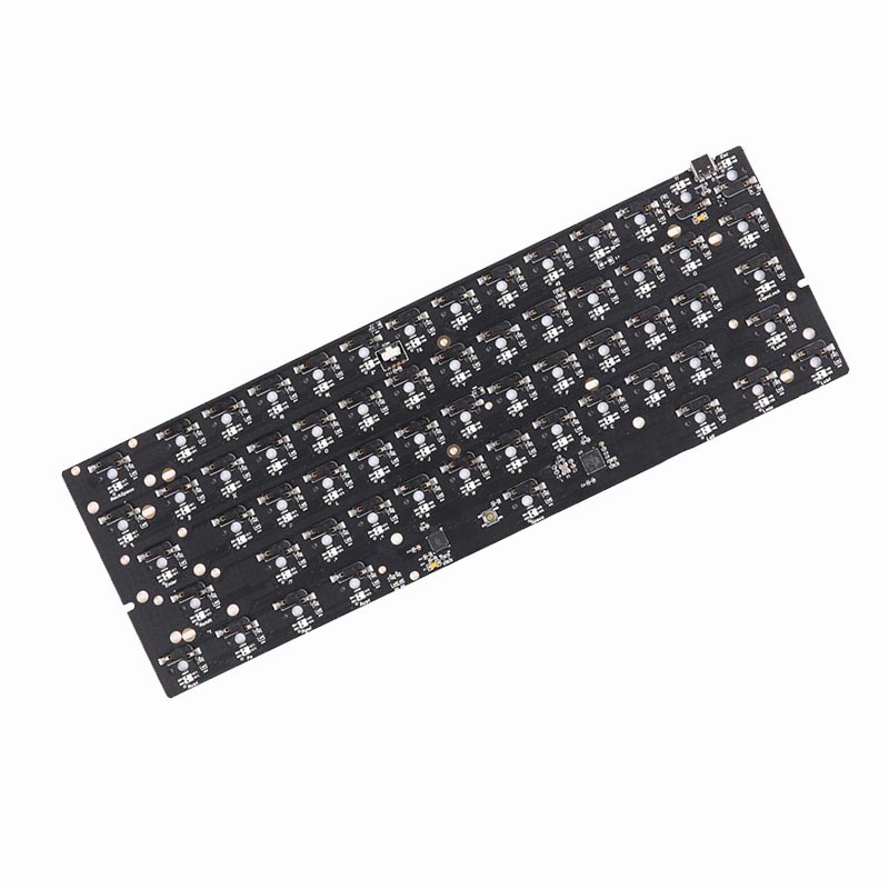 Механическая клавиатура pcb, клавиатура pcb hot swap 60% 65% клавиатура pcb способ подключения USB mrico type-c проводной беспроводной