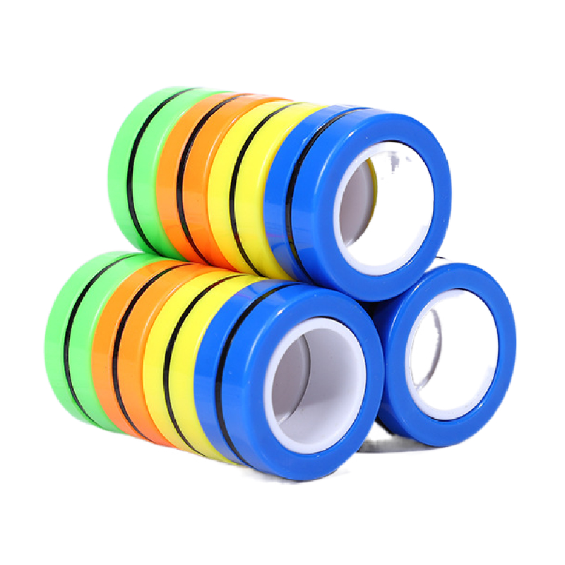 Amazon горячие продажи, магнитные кольца игрушки Fidget игрушка для снятия стресса, кольца реквизит магнитный браслет кольцо игрушка 3 предмета в комплекте