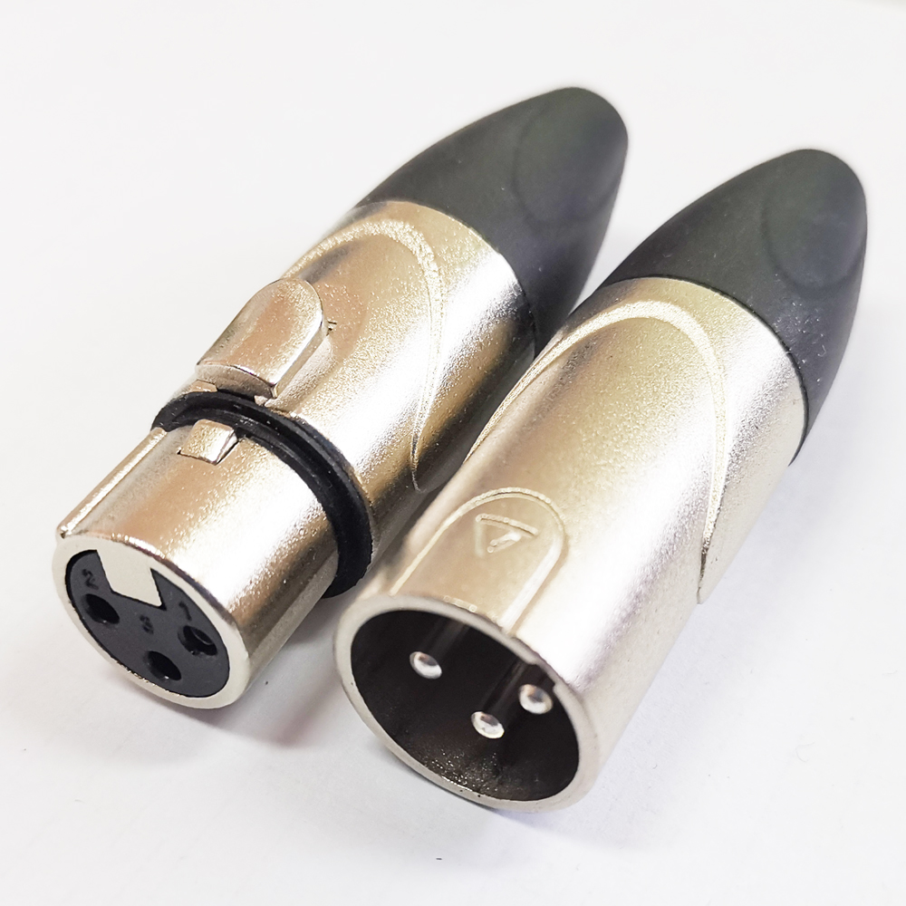 XLR Штекерный разъем и гнездовой разъем для микрофона XLR разъем 3pin