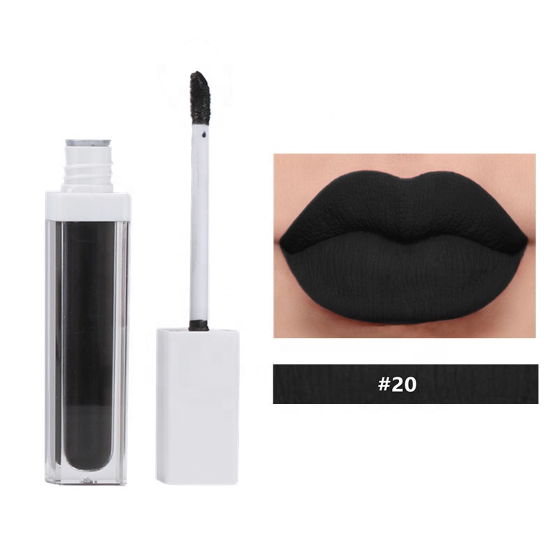 Custom private label lipstick vendor adults 20 color matte vegan long lasting liquid lipgloss