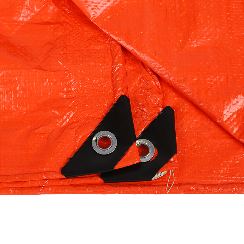 White Orange Pe Safety Tarpaulin Tarp For Truck Cover