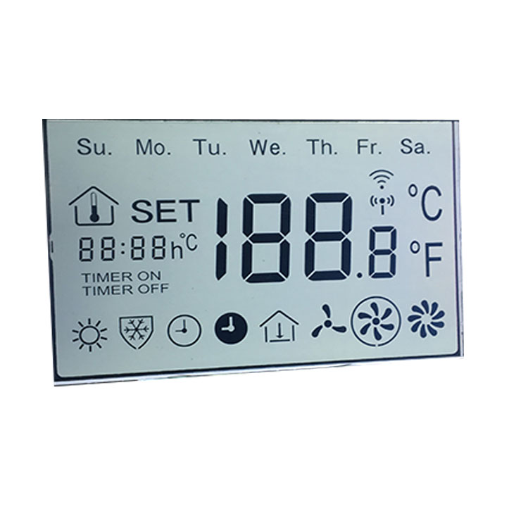 LCD таможни 7-сегментный 6 цифр квадратный ЖК-дисплей экран