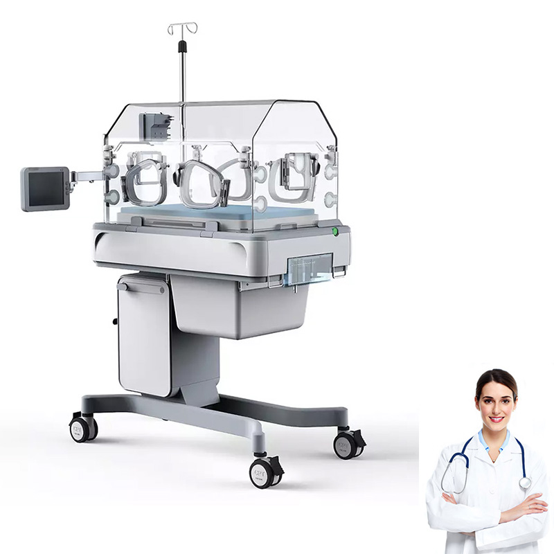 Hot Selling Medical Infant Radiant Warmer Mobile Medical Phototherapy Unit Neonatal Baby Incubator
