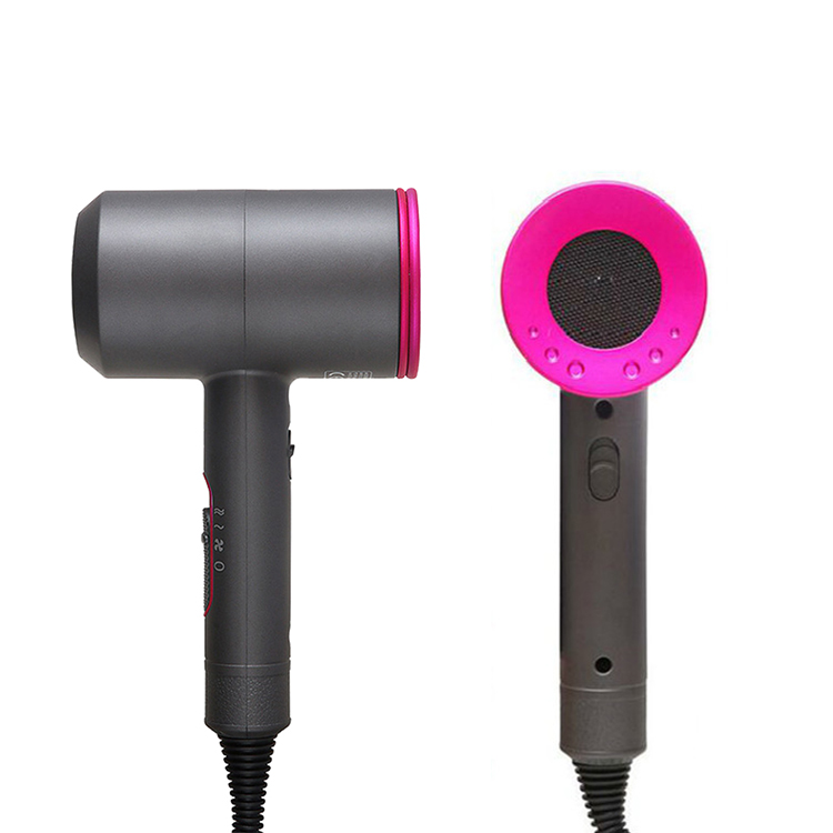 Amazon Hot Selling 2000w Professional Household Ionic Blow Dryer Three Speeds Settings Salon Hair Dryer