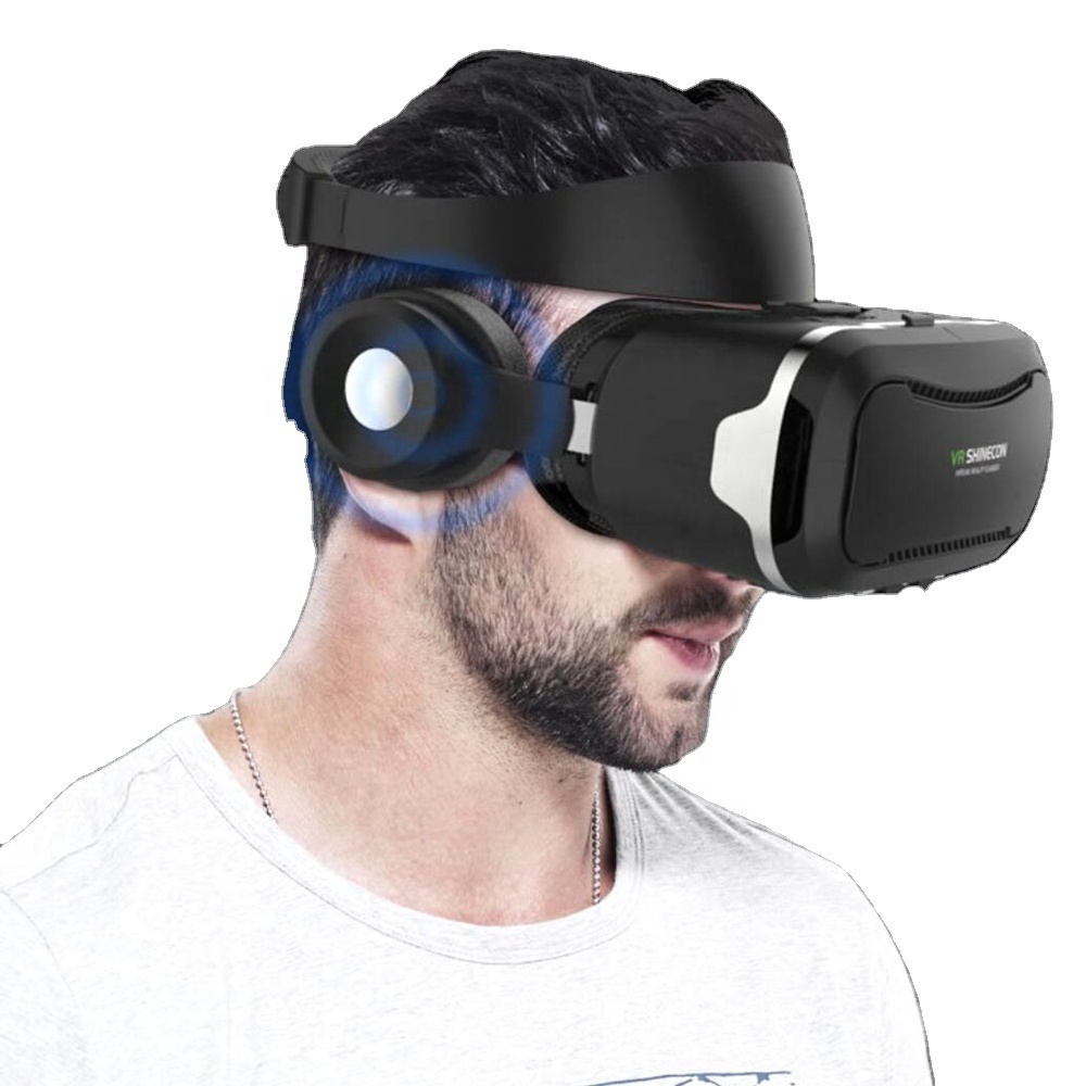 OEM печать логотипа 3D гарнитура VR очки игра Виртуальная реальность коробка для кино видео очки