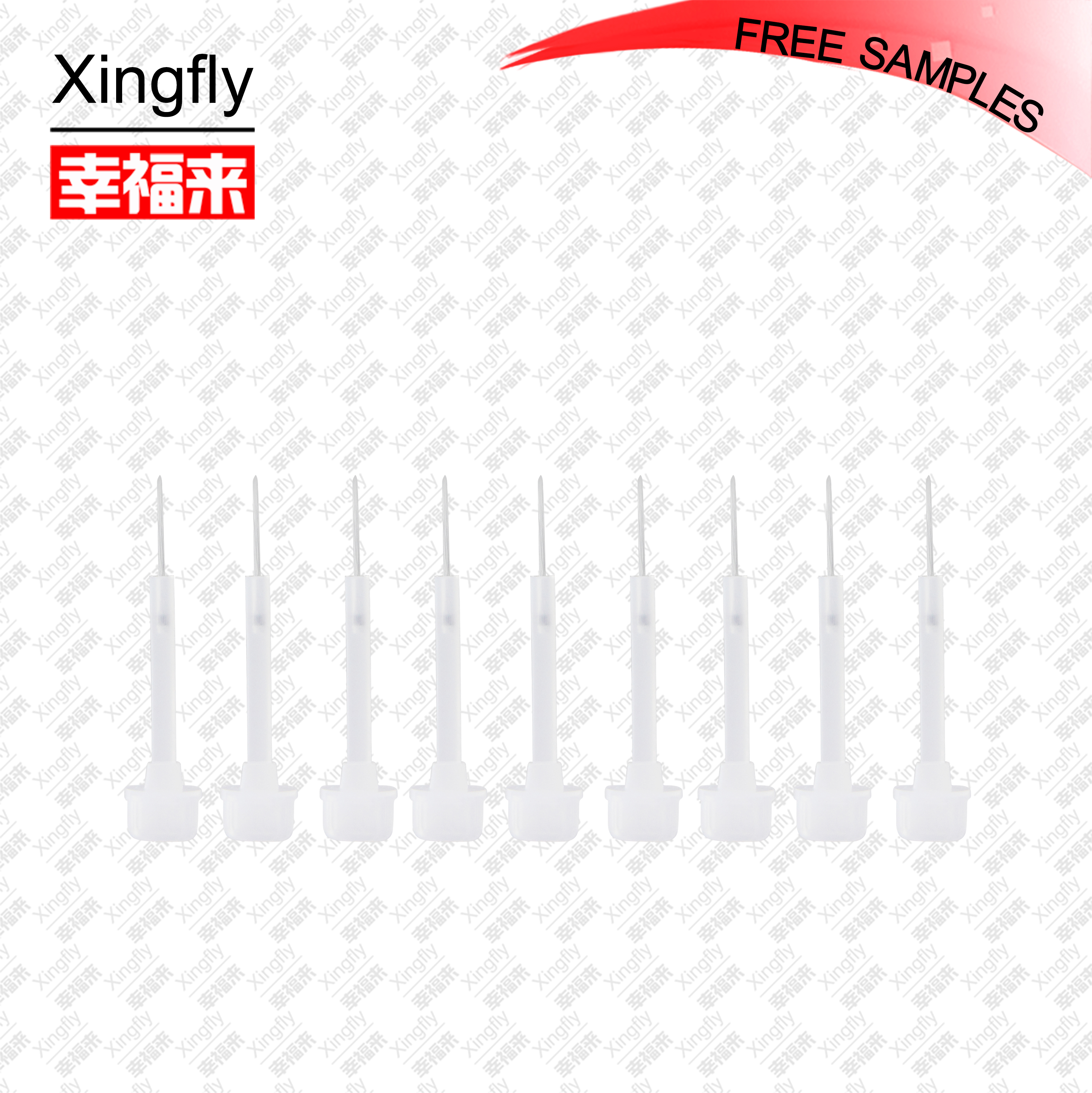 Professional nail UV gel polish glue brush dupont brush with white and black