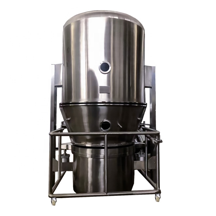 Lab scale chemical powder granule fluid bed drying machine for fertilizer