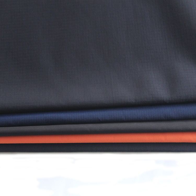 PU Coating Milky Coating Waterproof Tpu Membrane Nylon Taslon Jacket Fabric Wr Taslon Fabric