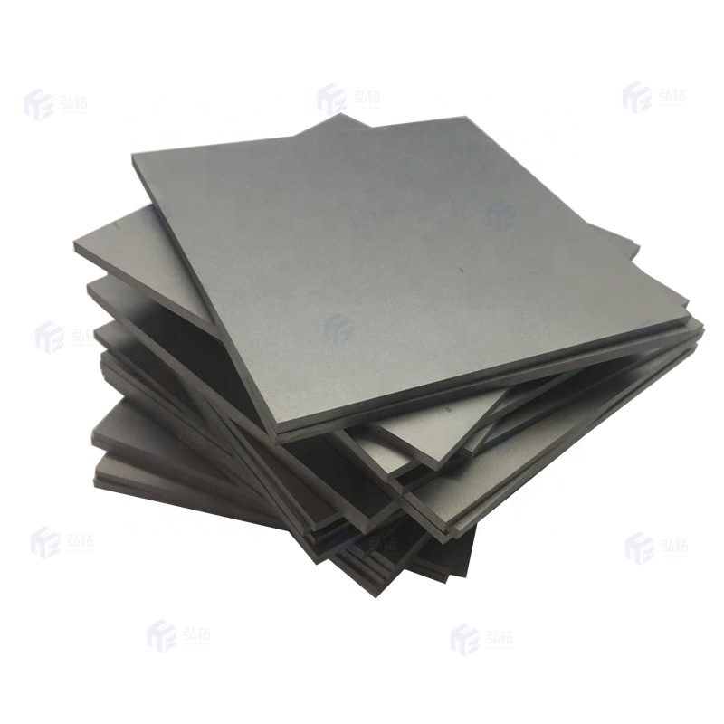 HIP Square Sheet Tungsten Carbide Flat Blanks Plate for Making Industry Cutting Tools