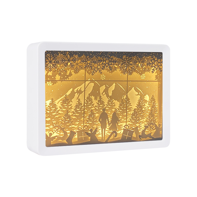 Factory Direct Shipping Halloween Christmas LED 3D Lights For Decoration Led Paper Light Business & Promotional Gifts