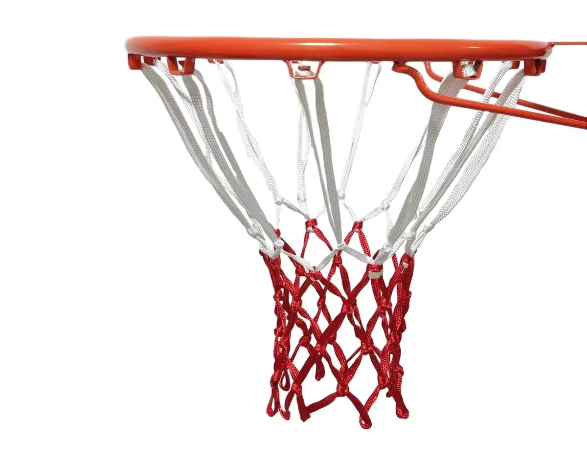 Factory Direct Supplies Good Quality Customized Polyester Durable Sports Flat Wire Net(11mm) for Basketball Game