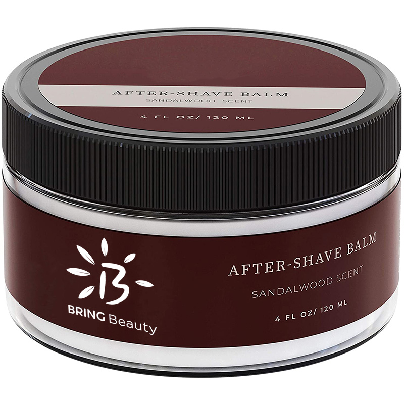 private label sandalwood after shave lotion balm gift set man oem Ingredient and scent