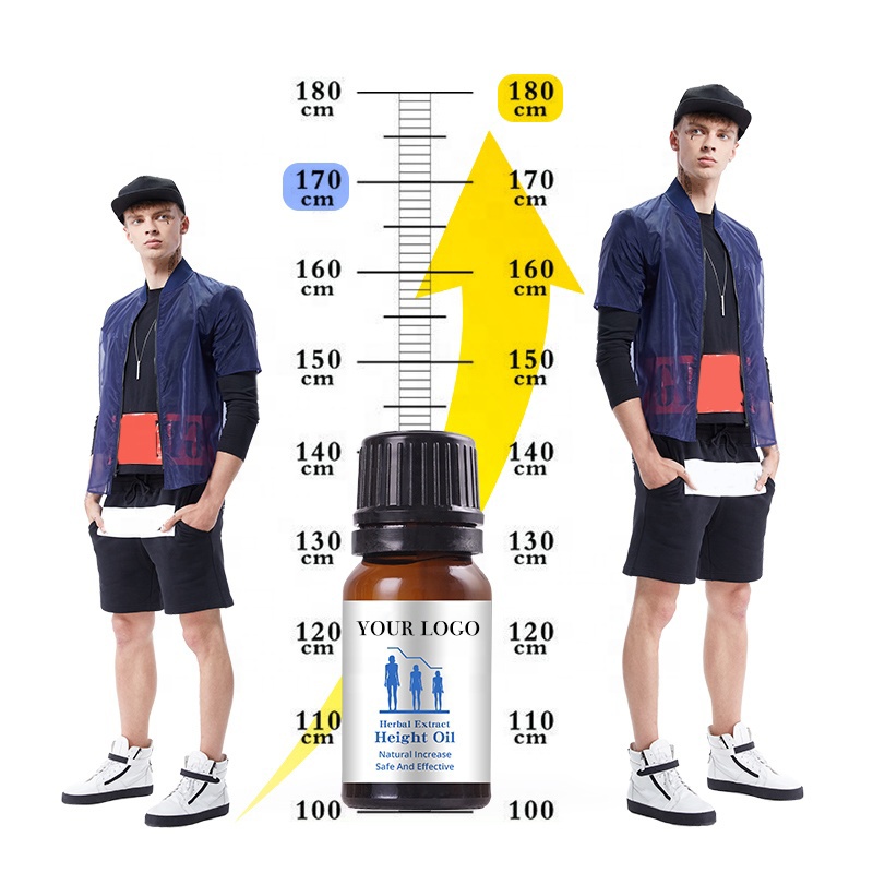 Private Label Plant Extract Safe Effective Foot Massage Care Height Increasing Growth Oil