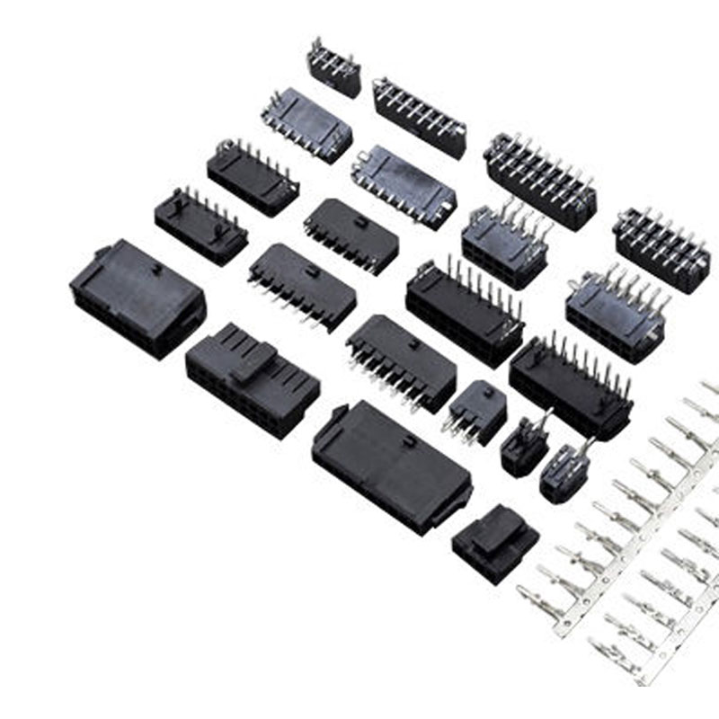 Нейлон 66 материал 6 контактный Molex microfit 3,0 разъем