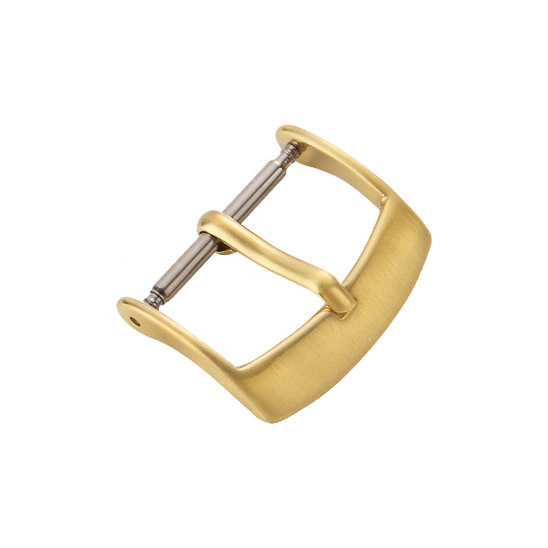 Позолоченная пряжка для часов 14 K, Пряжка из нержавеющей стали для ремешка Apple Watch, 18/20/22 мм, Пряжка для ремешка для часов