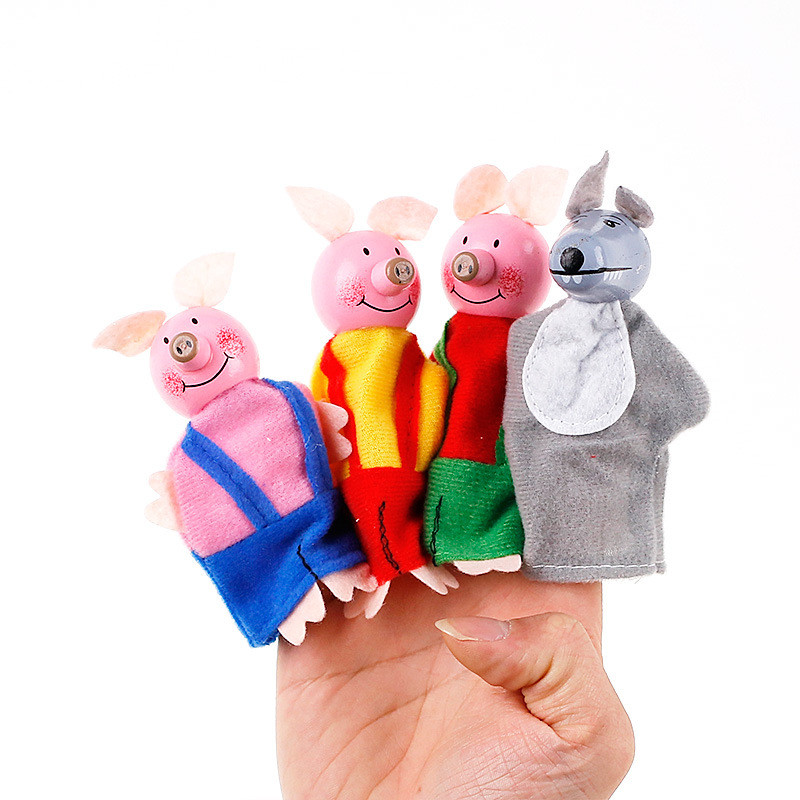 2019 Горячая продажа милый Piggly палец ручной кукольный