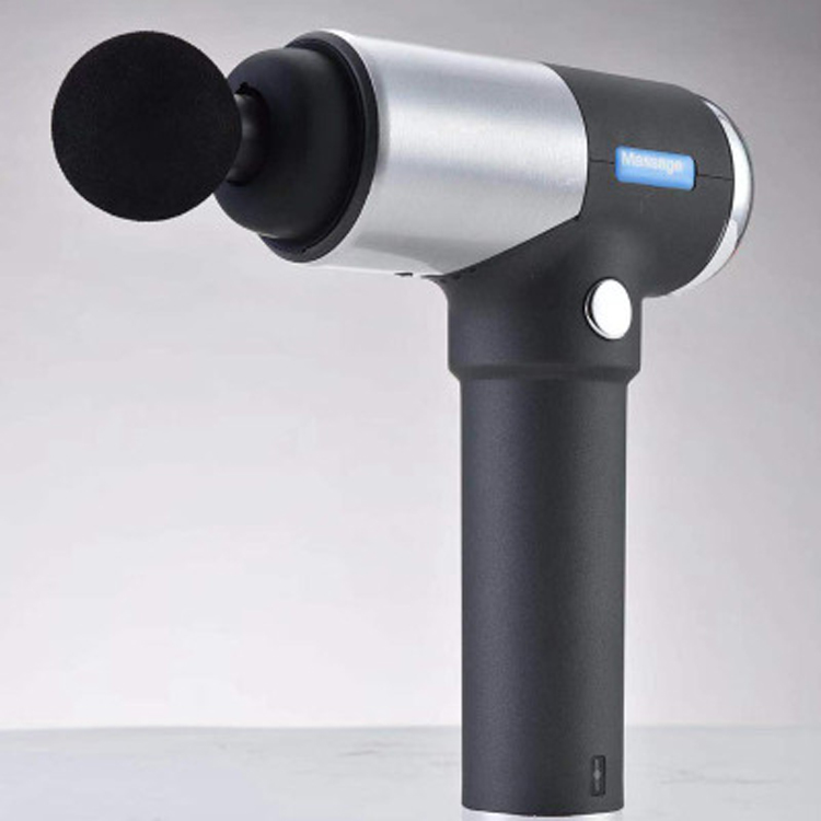 Wireless smart red musle massage gun deep tissue percussion massager massage gun 16mm for athletes
