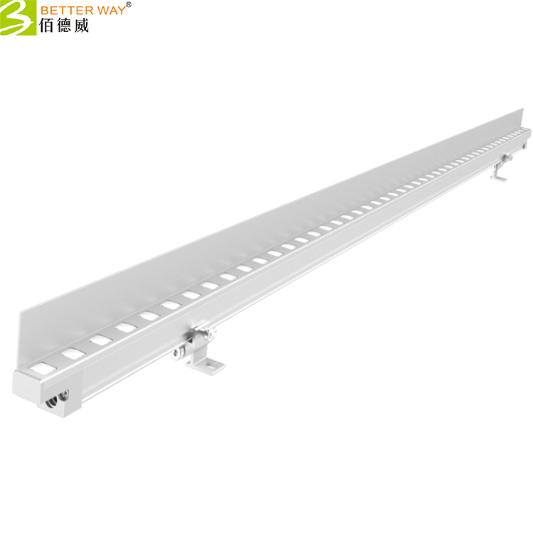 DMX512 Малый Мощный 60 градусов 120 градусов светодиодный настенный светильник 12 Вт, Светодиодный линейный светильник с теплым белым светом, используется в уличном мостовом освещении