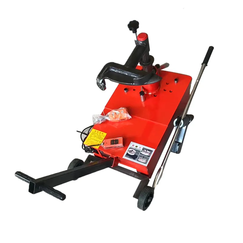 Tire Machine Changer Portable Type Heavy Duty Tyre Machine Tools Automatic Mobile Semi Truck Tyre Tire Changer