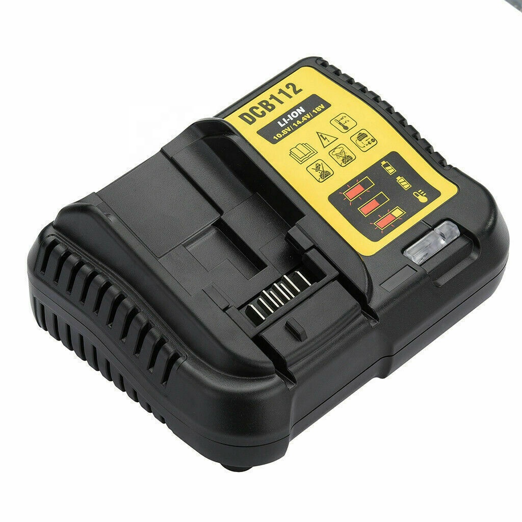 VANO 2A DCB112 для Dewalt 12 В 20 в, литий-ионное зарядное устройство для DCB206 DCB205 DCB204 DCB201 DCB120 DCB127