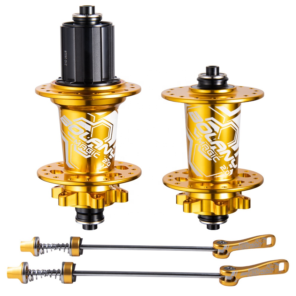 Bolany Bicycle Accessories Mountain Bike Hub Four Bearing Quick Disassembly Six Nails Disc Brake 32h Bicycle Hub