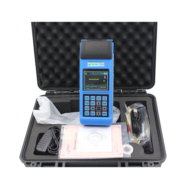 Color screen printer portable Leeb Hardness Tester with cheap price