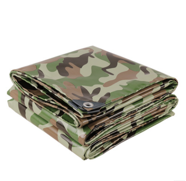 New Arrival 13*13ft Waterproof Camouflage canvas Rainproof Cloth Outdoor Tent Shelter Shade Sail Camouflage rainproof tarpaulin