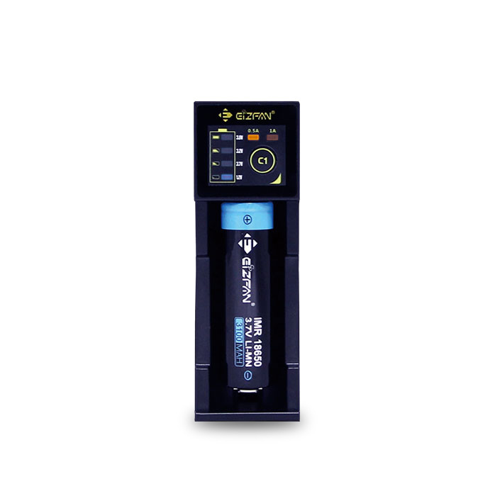 Оптовая продажа, универсальное зарядное устройство Eizfan C1 USB 18650, зарядное устройство для аккумуляторных батарей 1,2 в, 3,6 В, 3,7 в, 3,8 в