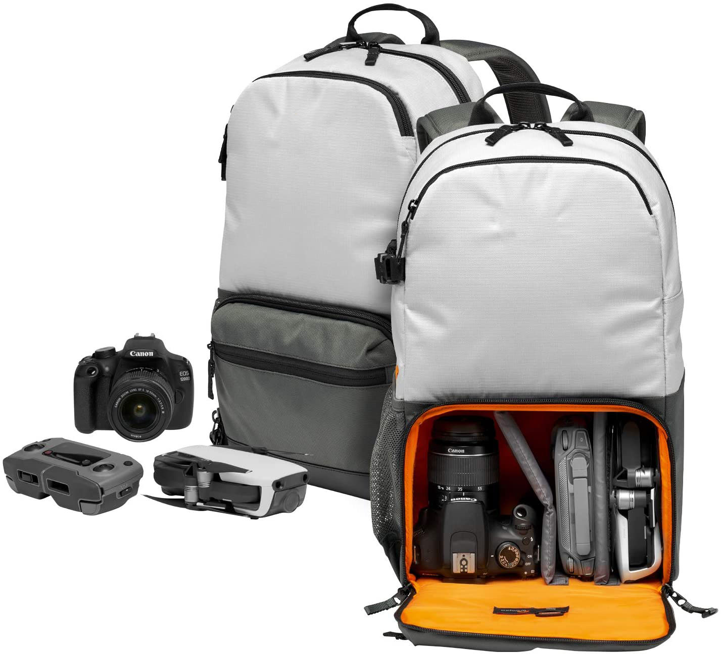 Рюкзак для наружной камеры подходит для планшета для компактной DSLR/беззеркальной фотокамеры с 1-2 дополнительными объективами универсальная сумка для Sony Canon Nikon