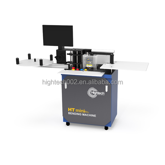 Flat folded edge aluminum coils full automatic letter bender