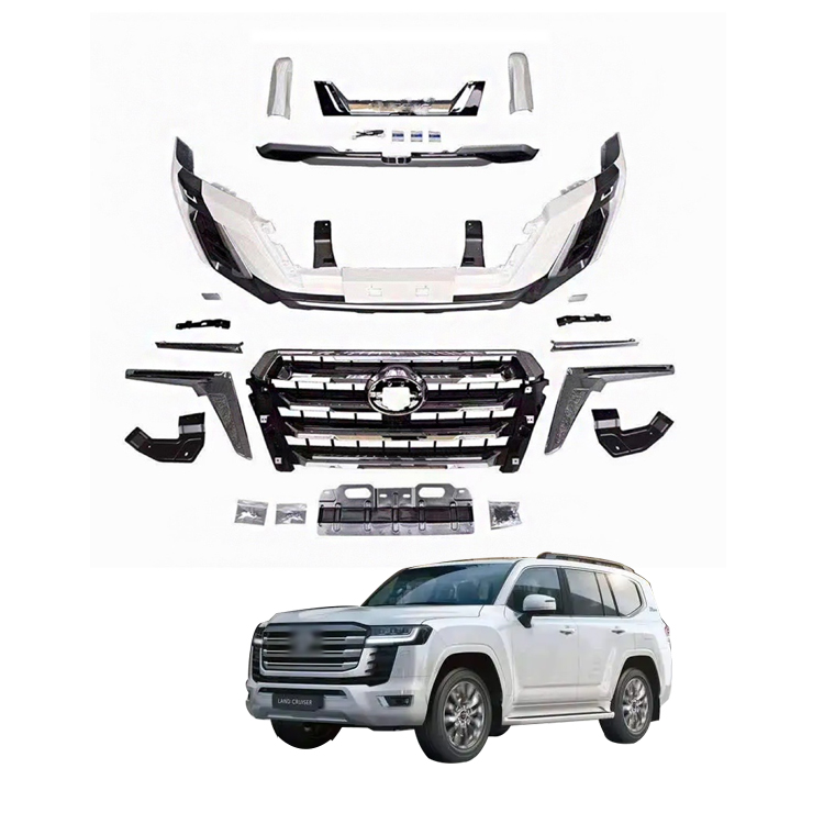 Комплект кузова для автомобильных бамперов 16-21 LAND CRUISER LC200 FACELIFT