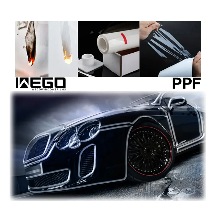 Ready Stock WEGO PPF Film Paint Protection Film Materials PPF TPU Anti-yellow Self -healing 7 Years Lifespan Car PPF