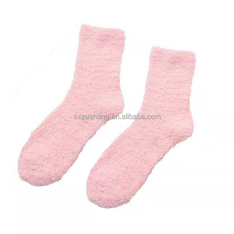Custom winter warm thickened floor socks women household socks