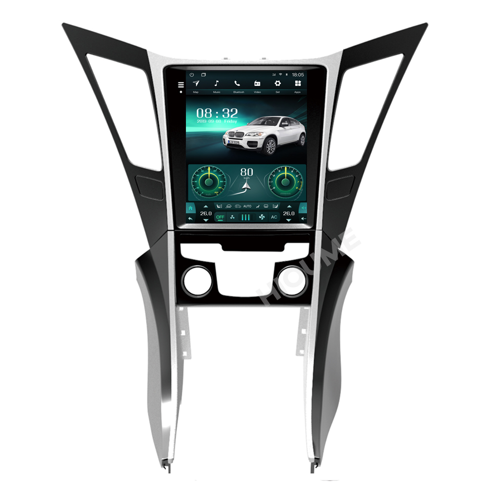 9.7" Android 10 4core Tesla Screen GPS Multimedia Player For Hyundai sonata 8 2010-2015 Car Video Radio Stereo System