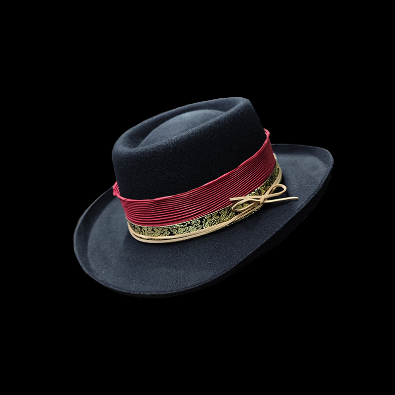 High Quality Wholesale Custom 100% wool plain felt cowboy hats wholesale
