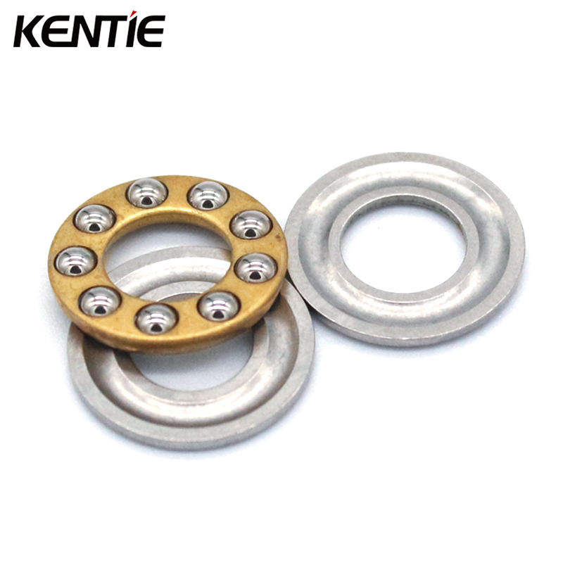 Miniature single thrust ball bearing king pin thrust bearing 51103 with Chrome steel 17x30x9