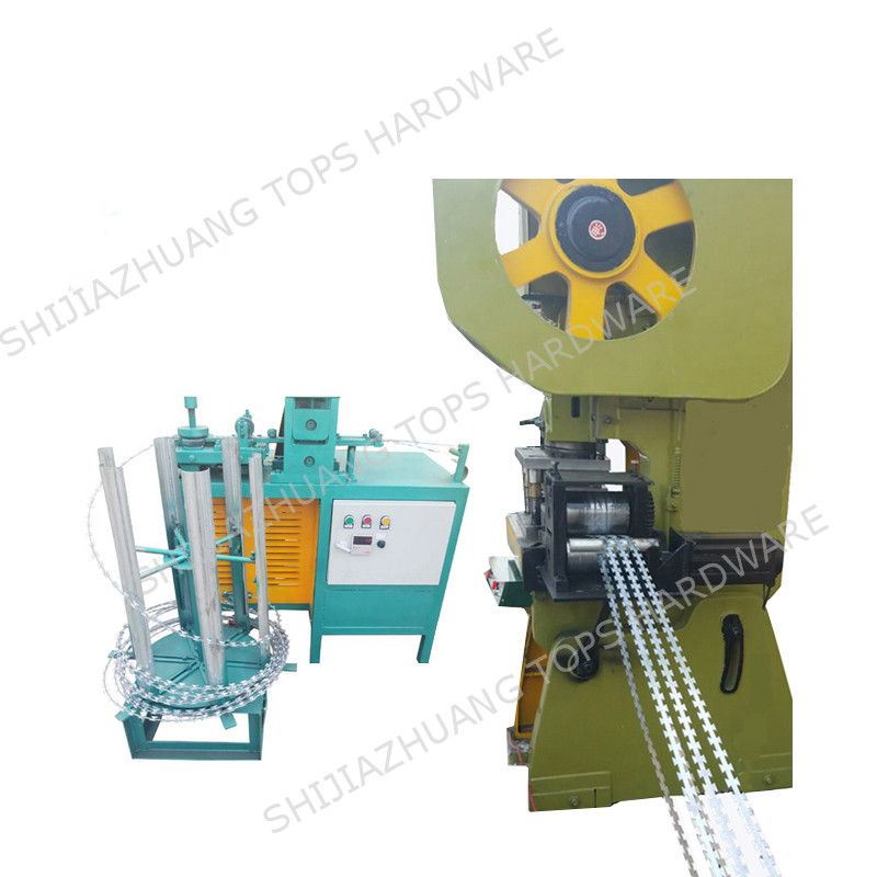 Plant price razor barbed wire making machine