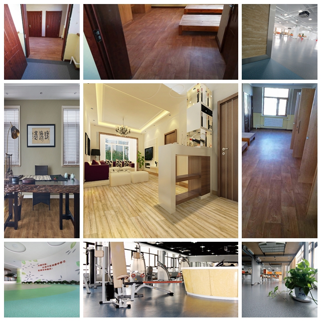 Anti slip durable plastic vinyl dance floor kids sports roll floor pvc sport flooring roll for indoor flooring