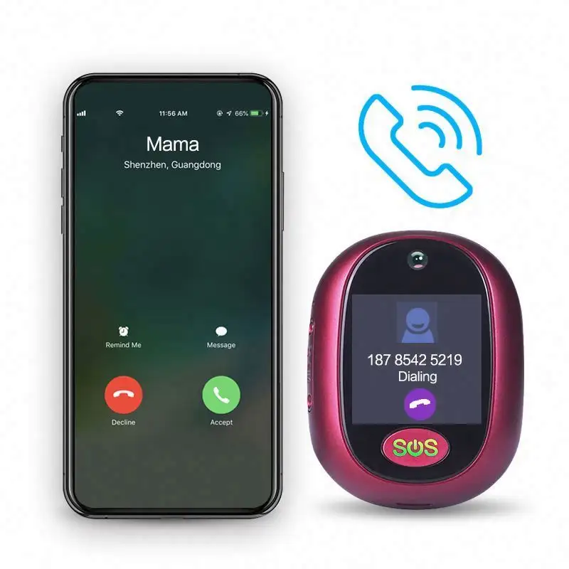 Seniors Fall Detection Tracking Device For The Elderly And Children Gps With Sim Sos Alert Gsm Panic Tracker Alarm Button Ip67