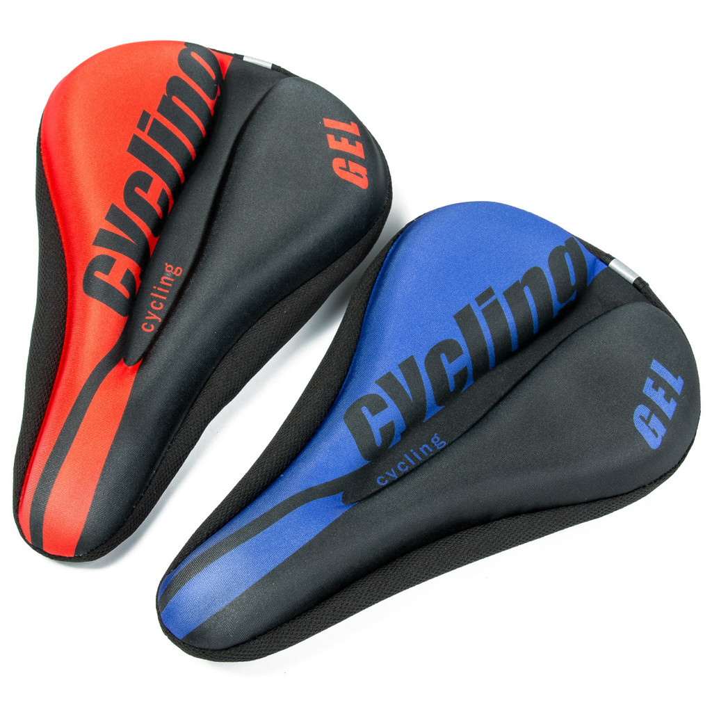 bicycle Saddle Seat Cover,Mountain Bike Thicken Extra Comfort Ultra Soft Gel Pad Cushion Cover,Mountain bike Saddle Seat cover