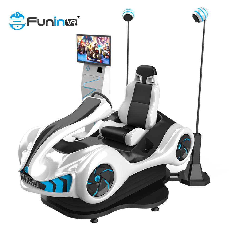 Зарабатывайте деньги быстро! VR Racing Kart 9d Vr симулятор, динамическая платформа VR, игровой автомат