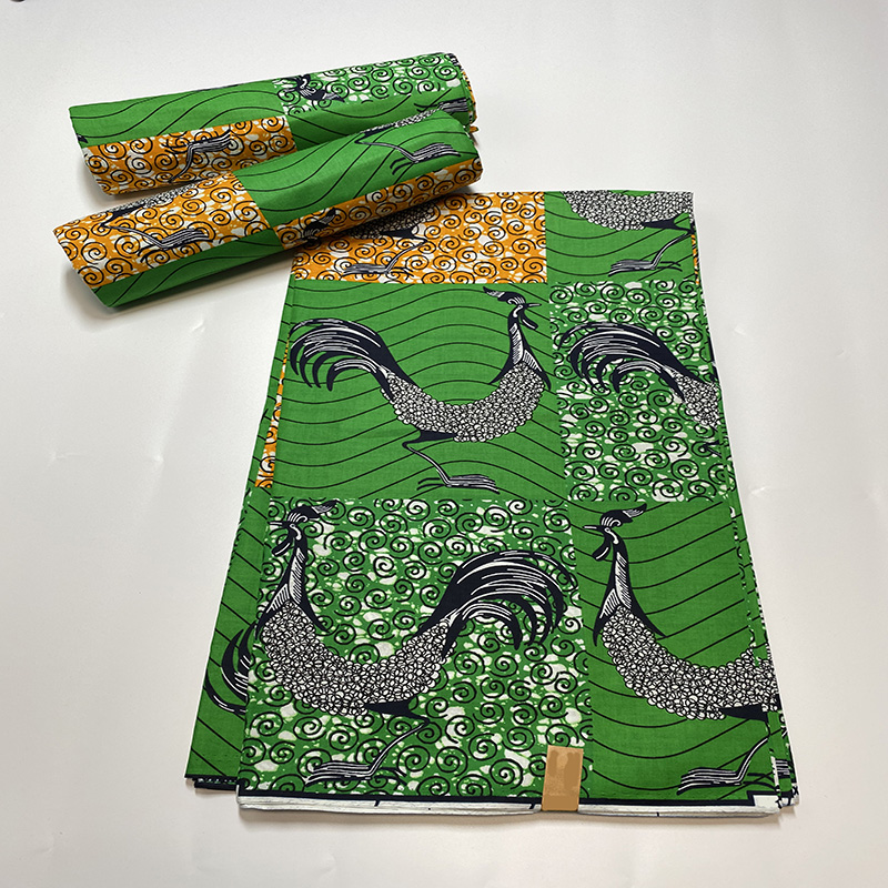 New Arrival Wax Fabric Cotton Pagne Wax African For Sportswear Garment