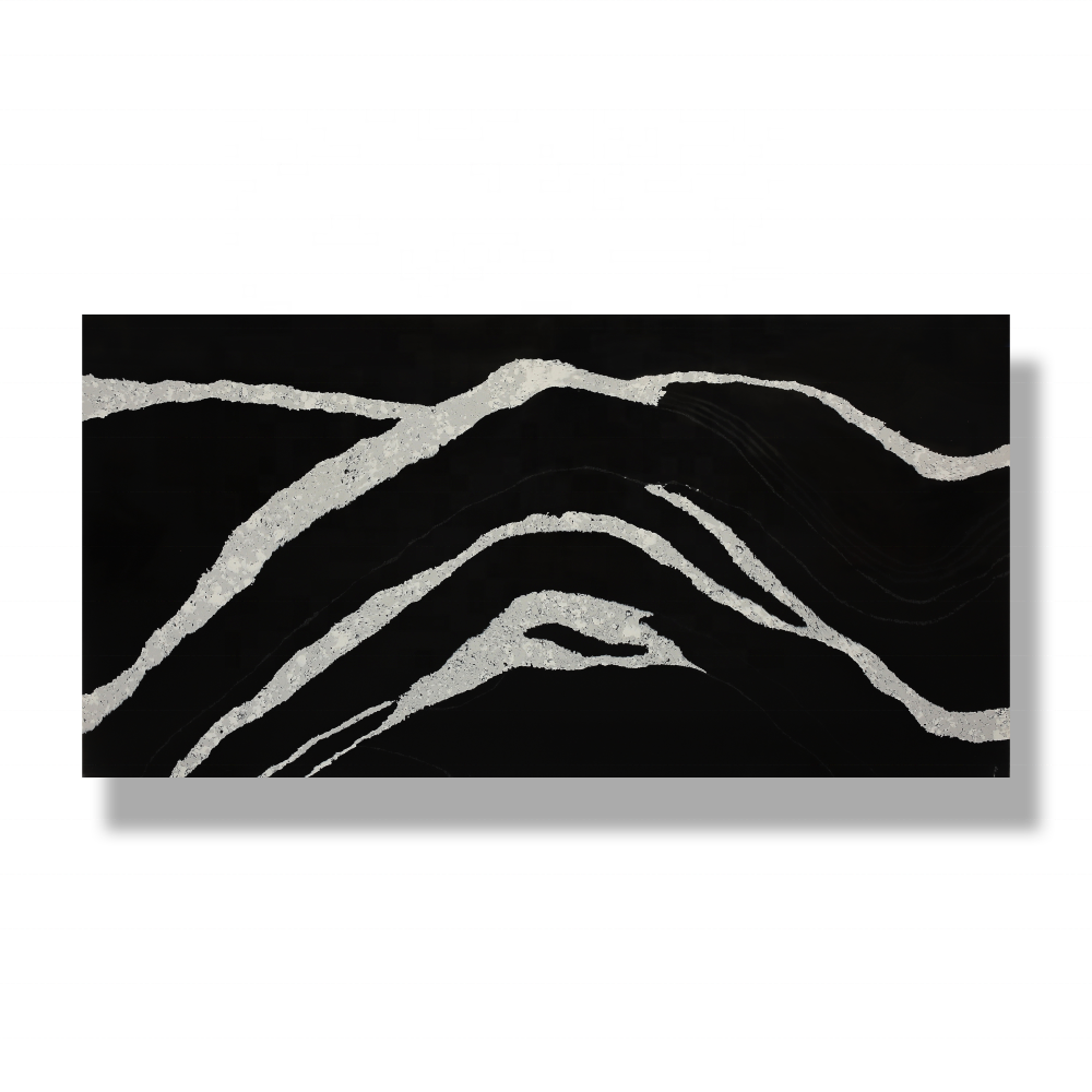 211911-1 Anti Pollution Quartz Artificial Kitchen Countertop Quartz Stone Slab